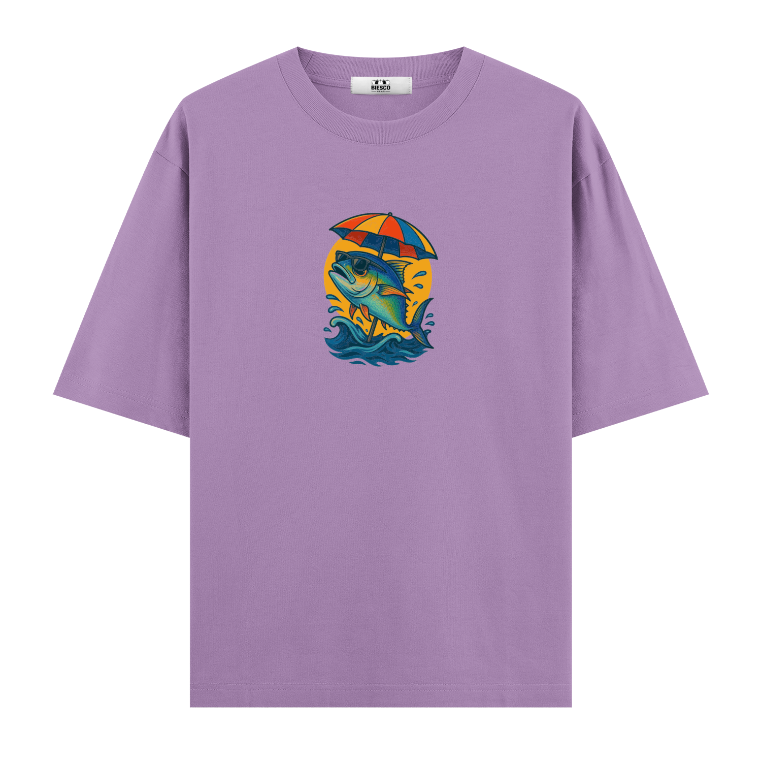 Tatilci Balık - Oversize T-shirt