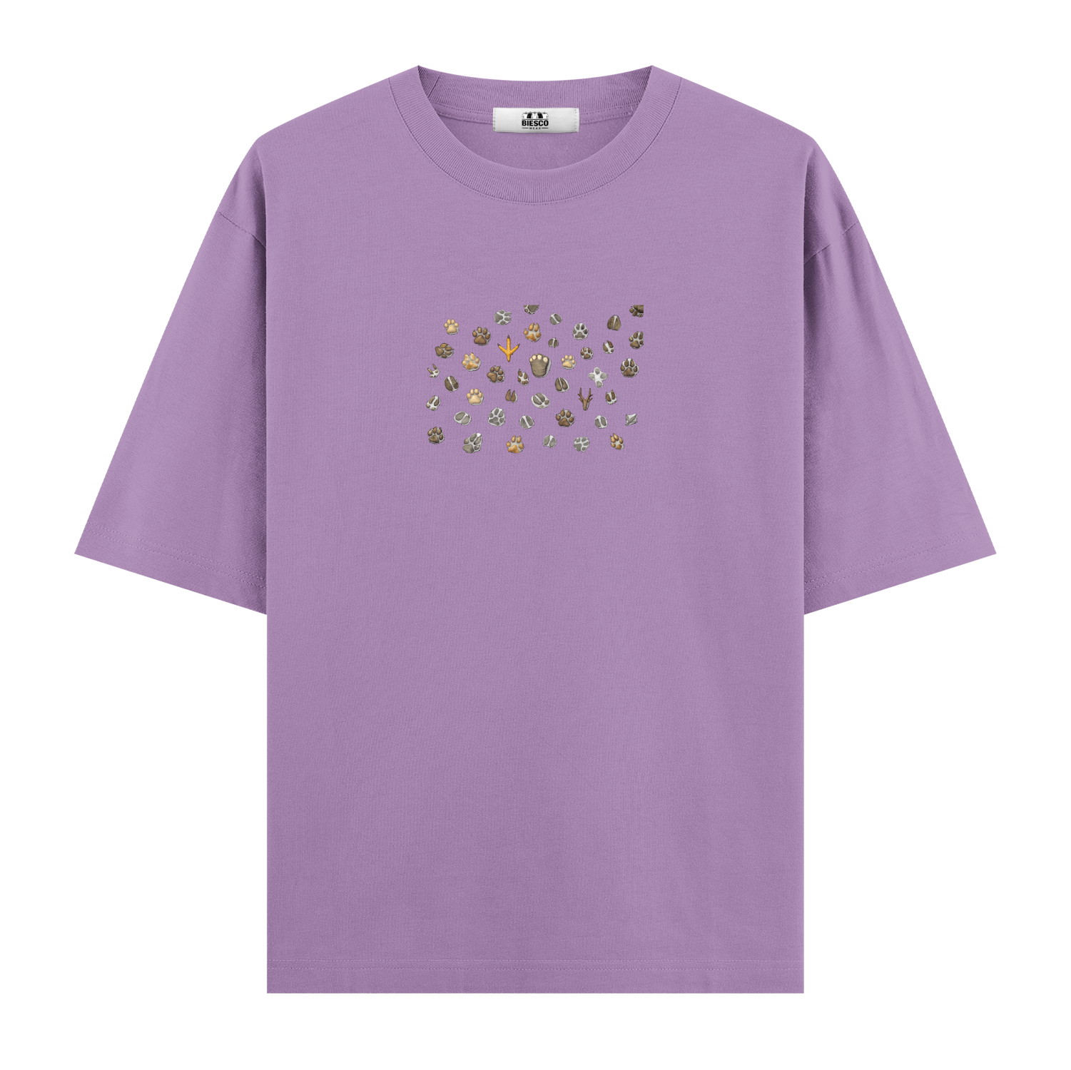Ayak İzleri - Oversize T-shirt