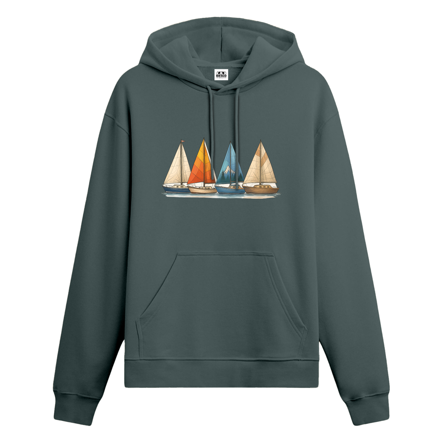 Yelkenli Botlar - Oversize Hoodie