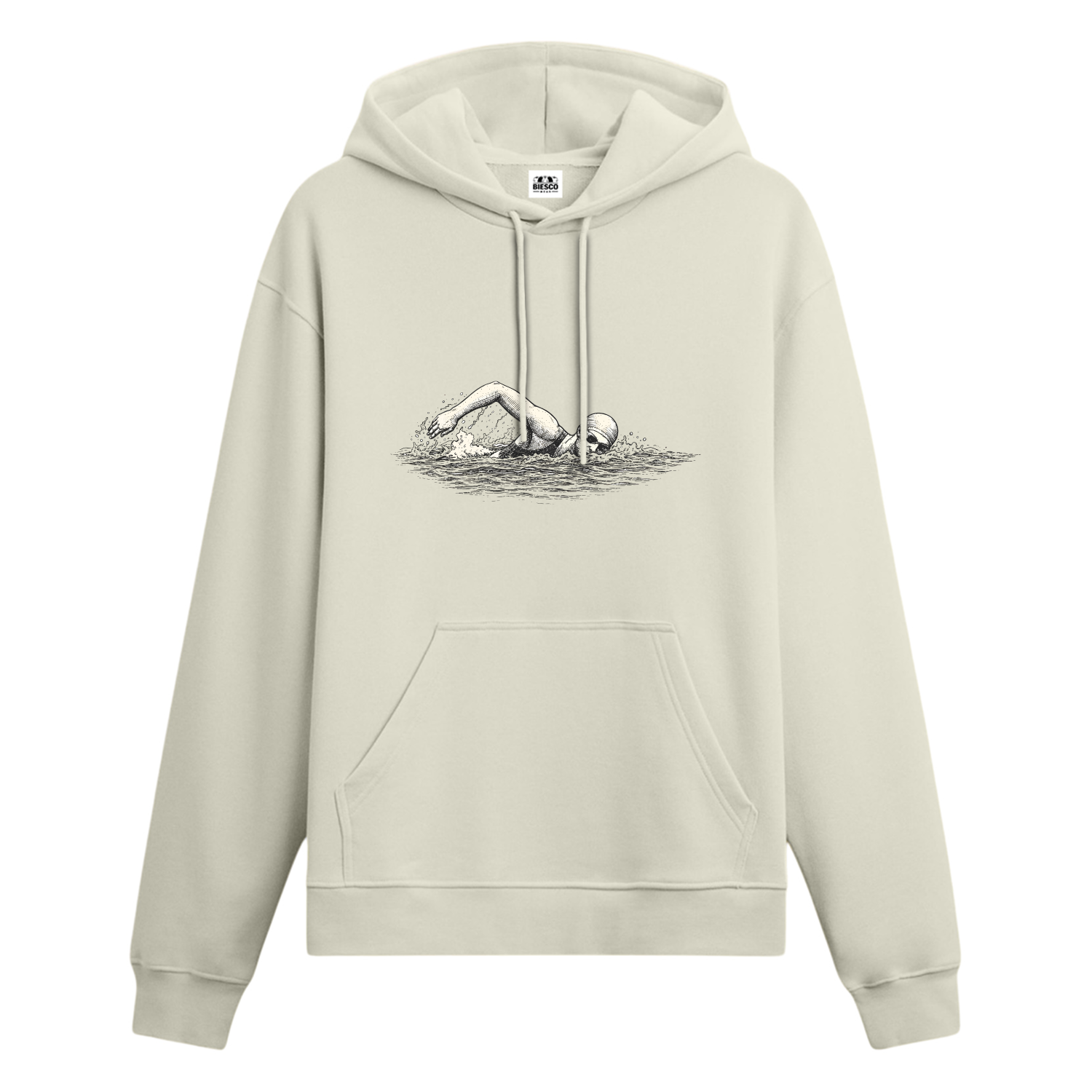 Yüzücü - Oversize Hoodie