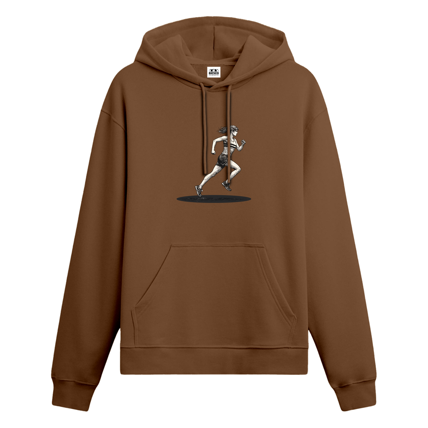 Kadın Koşucu - Oversize Hoodie