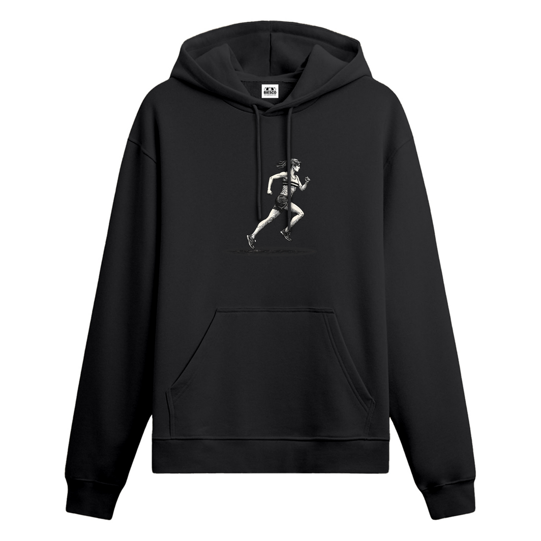 Kadın Koşucu - Oversize Hoodie