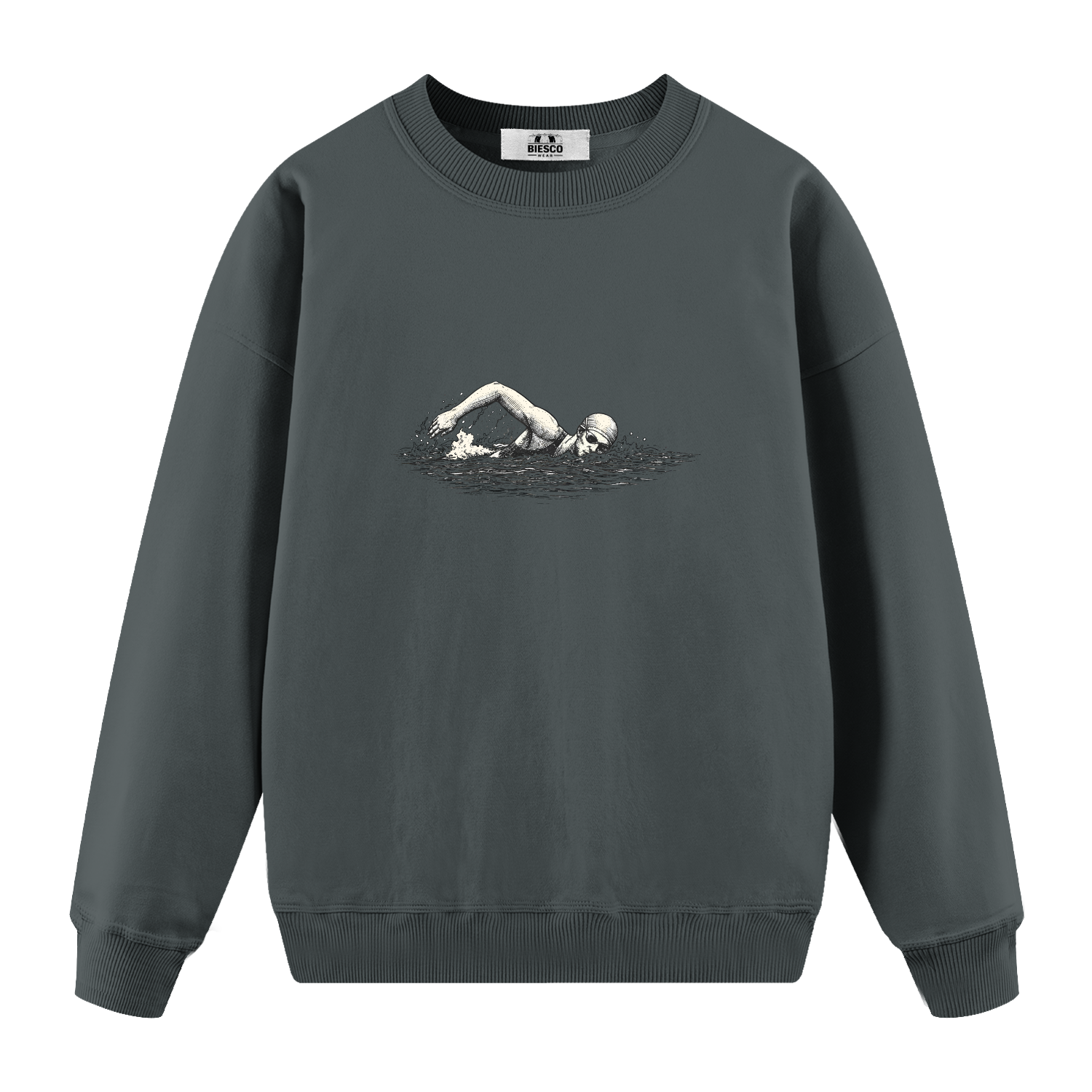 Yüzücü - Oversize Sweatshirt