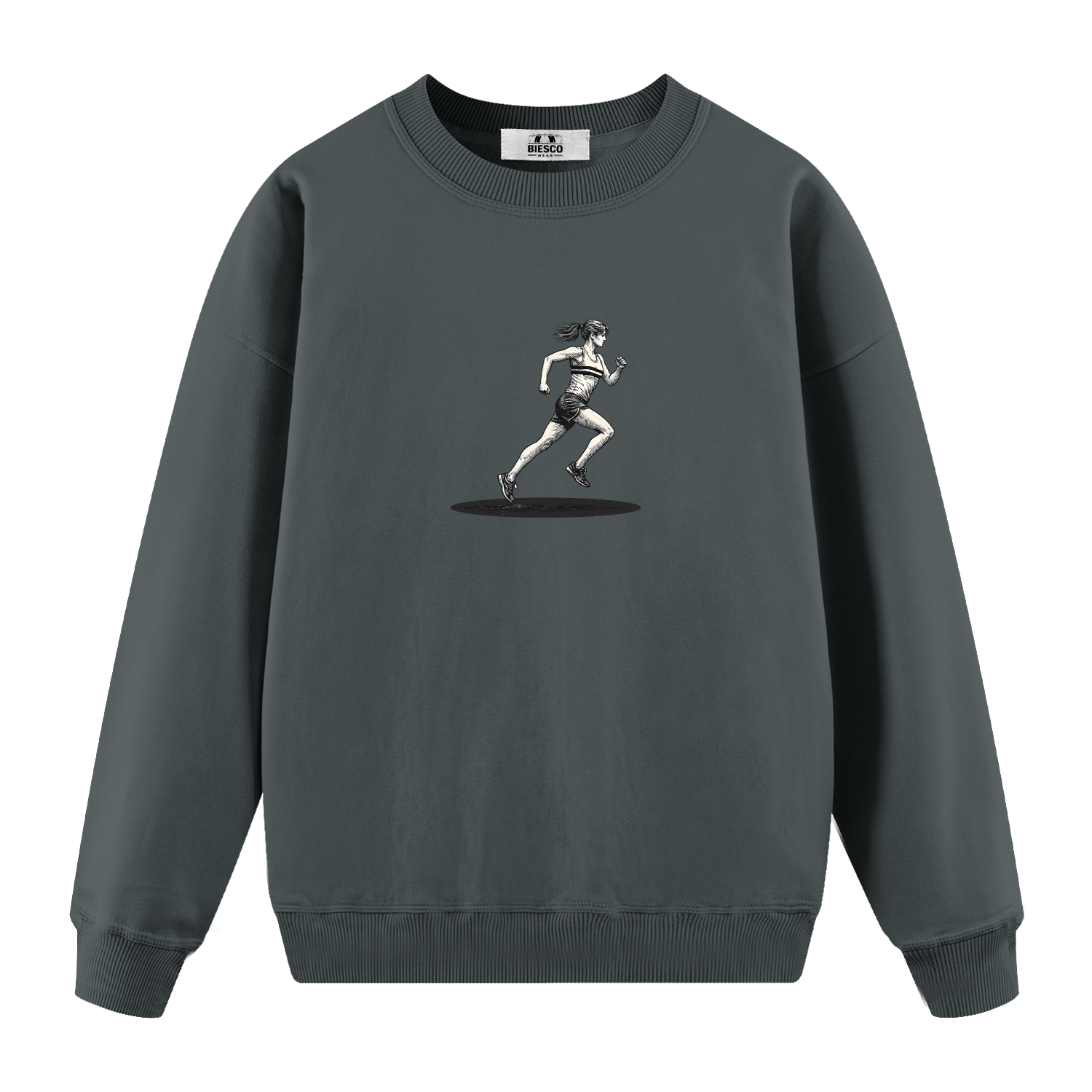 Kadın Koşucu - Oversize Sweatshirt