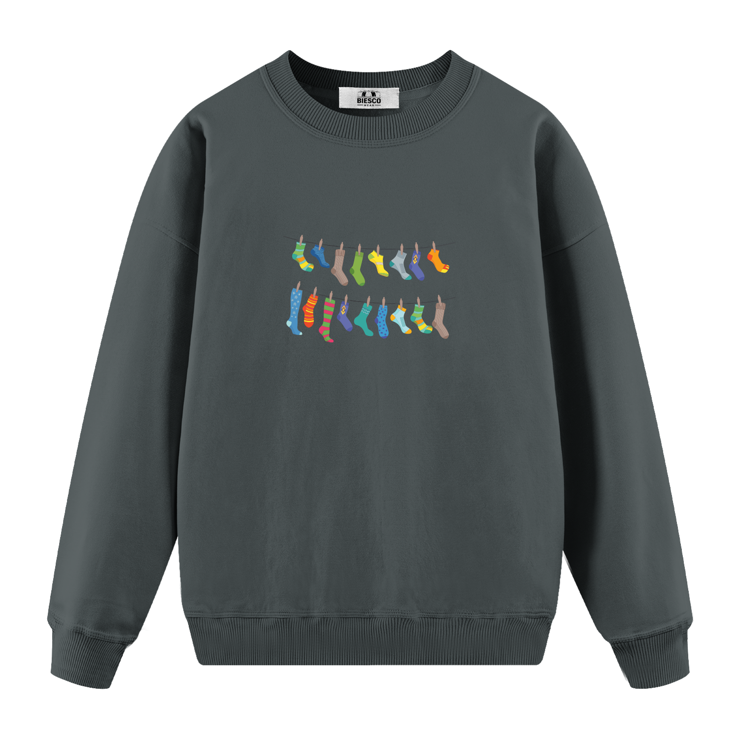 Çoraps - Oversize Sweatshirt