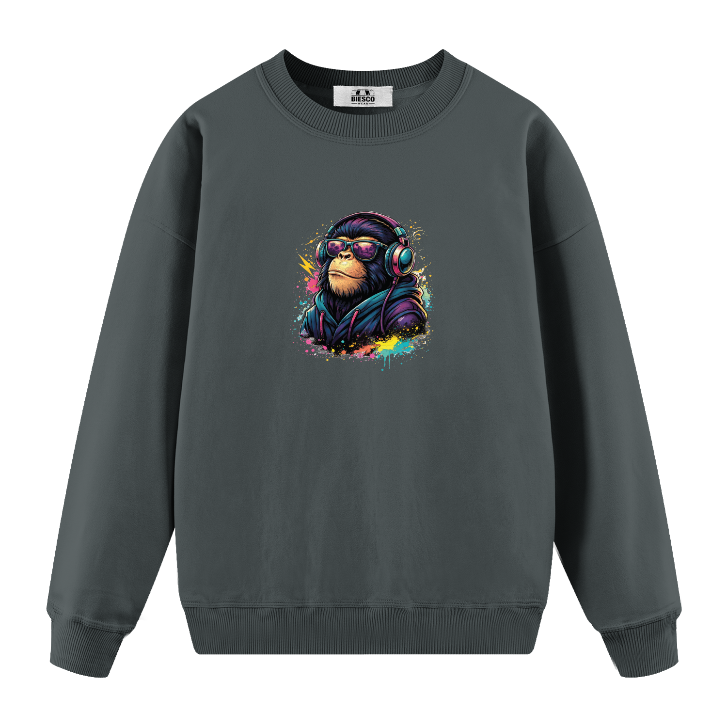Havalı Şempanze - Oversize Sweatshirt