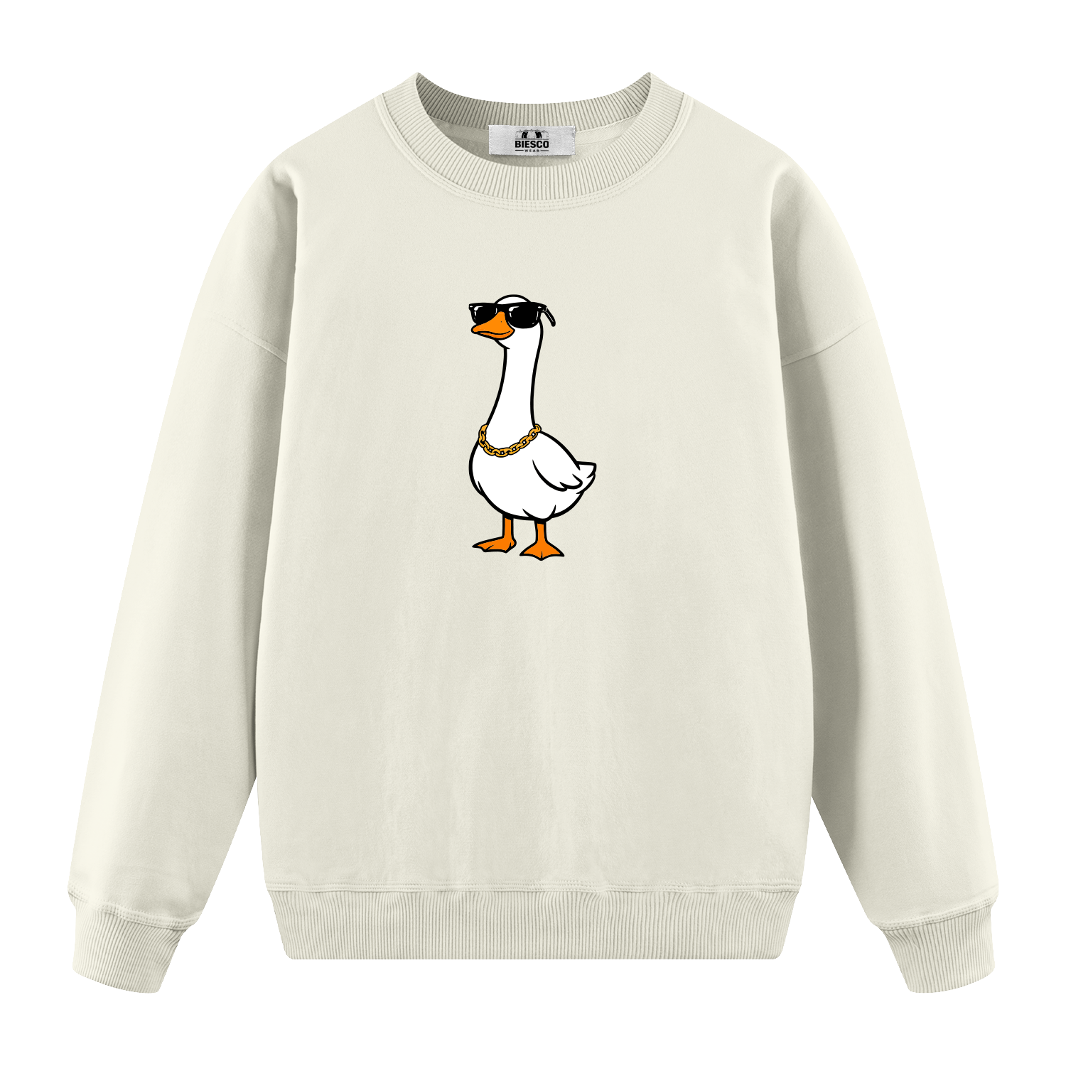 Gözlüklü Kaz - Oversize Sweatshirt