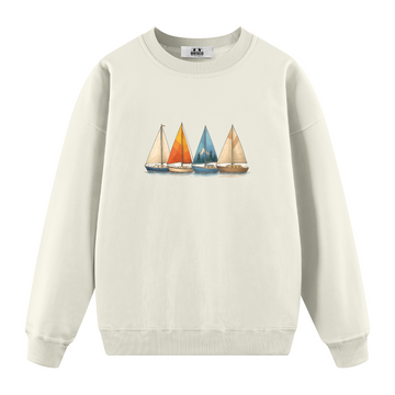 Yelkenli Botlar - Oversize Sweatshirt
