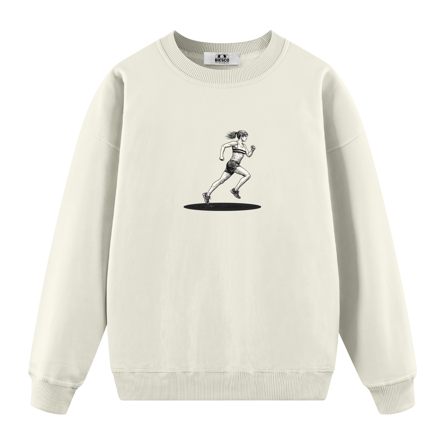 Kadın Koşucu - Oversize Sweatshirt