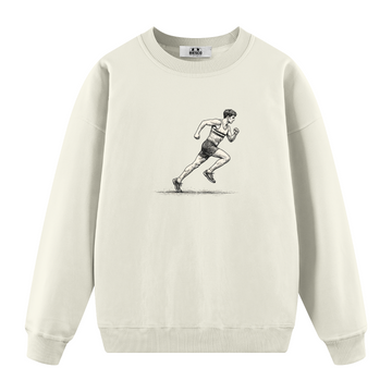 Koşucu - Oversize Sweatshirt