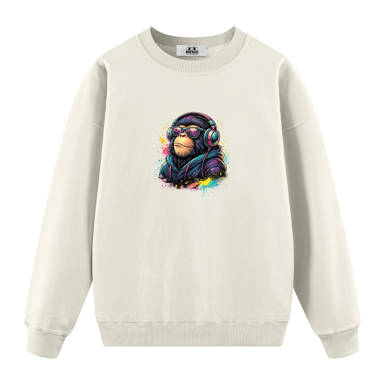 Havalı Şempanze - Oversize Sweatshirt