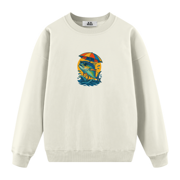 Tatilci Balık - Oversize Sweatshirt