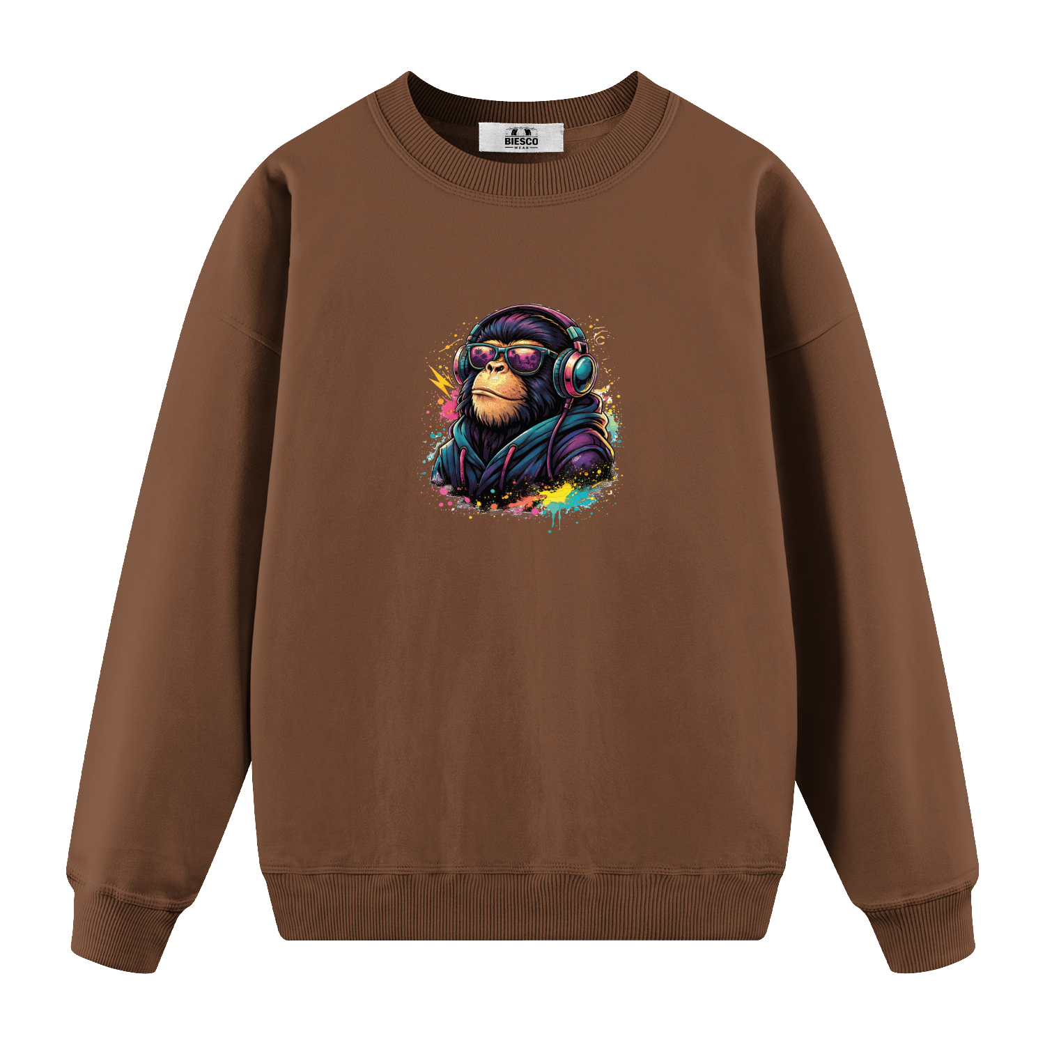 Havalı Şempanze - Oversize Sweatshirt