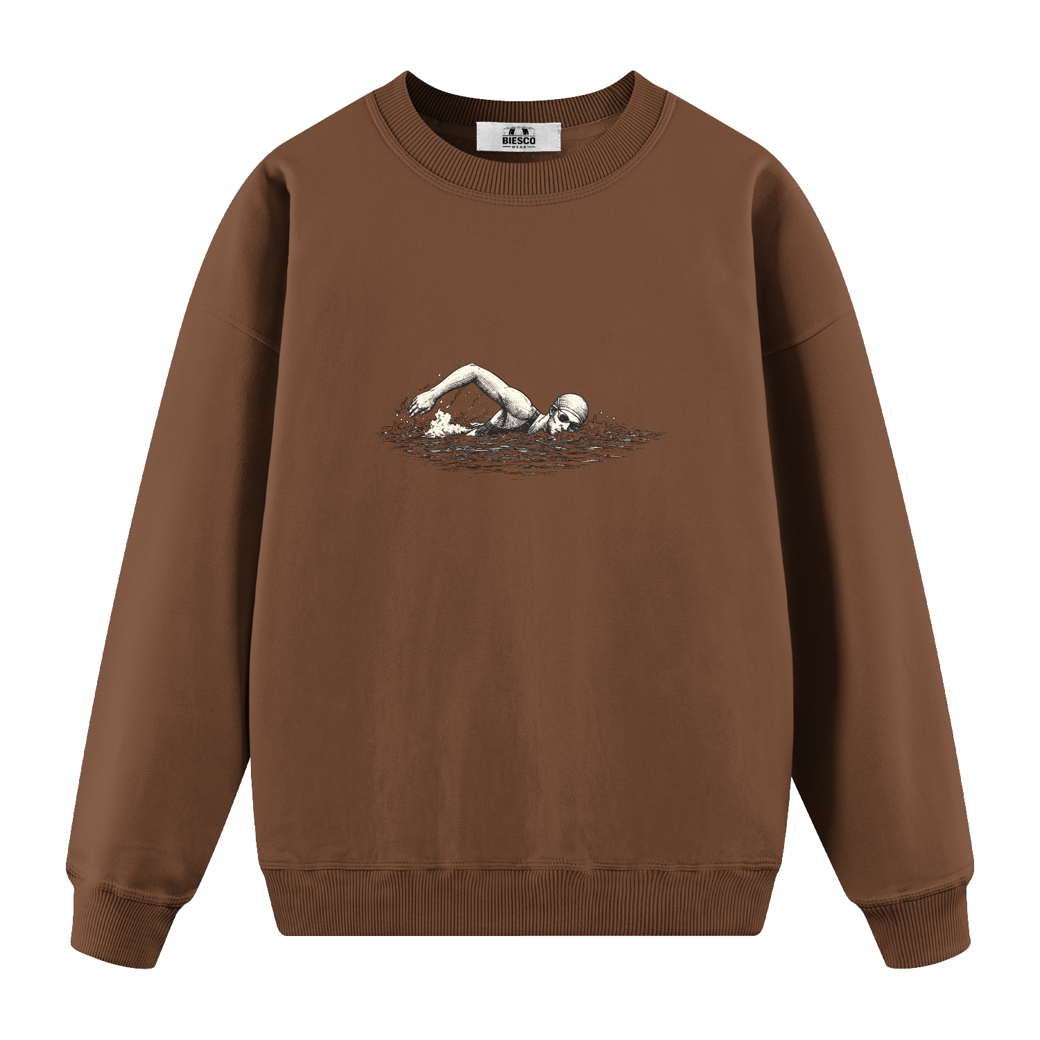 Yüzücü - Oversize Sweatshirt
