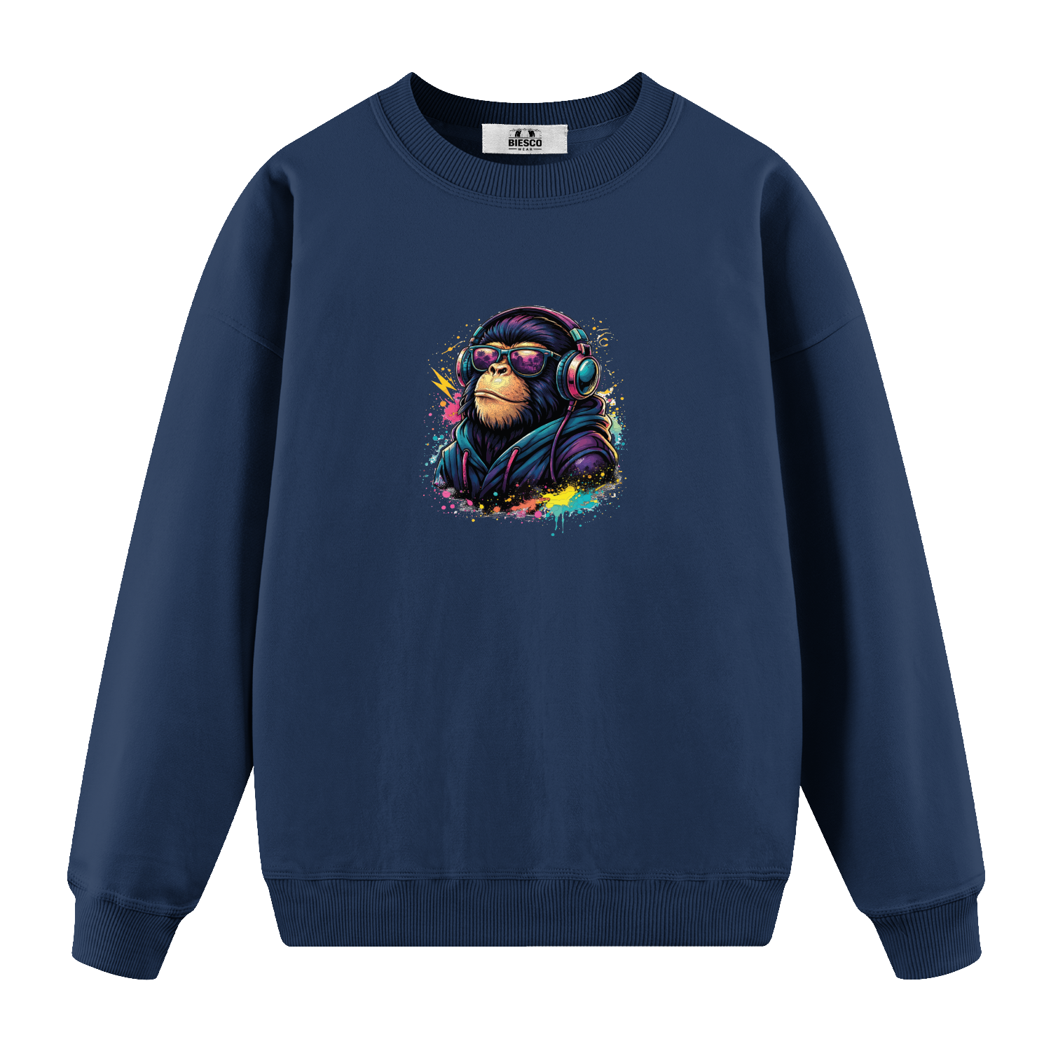Havalı Şempanze - Oversize Sweatshirt