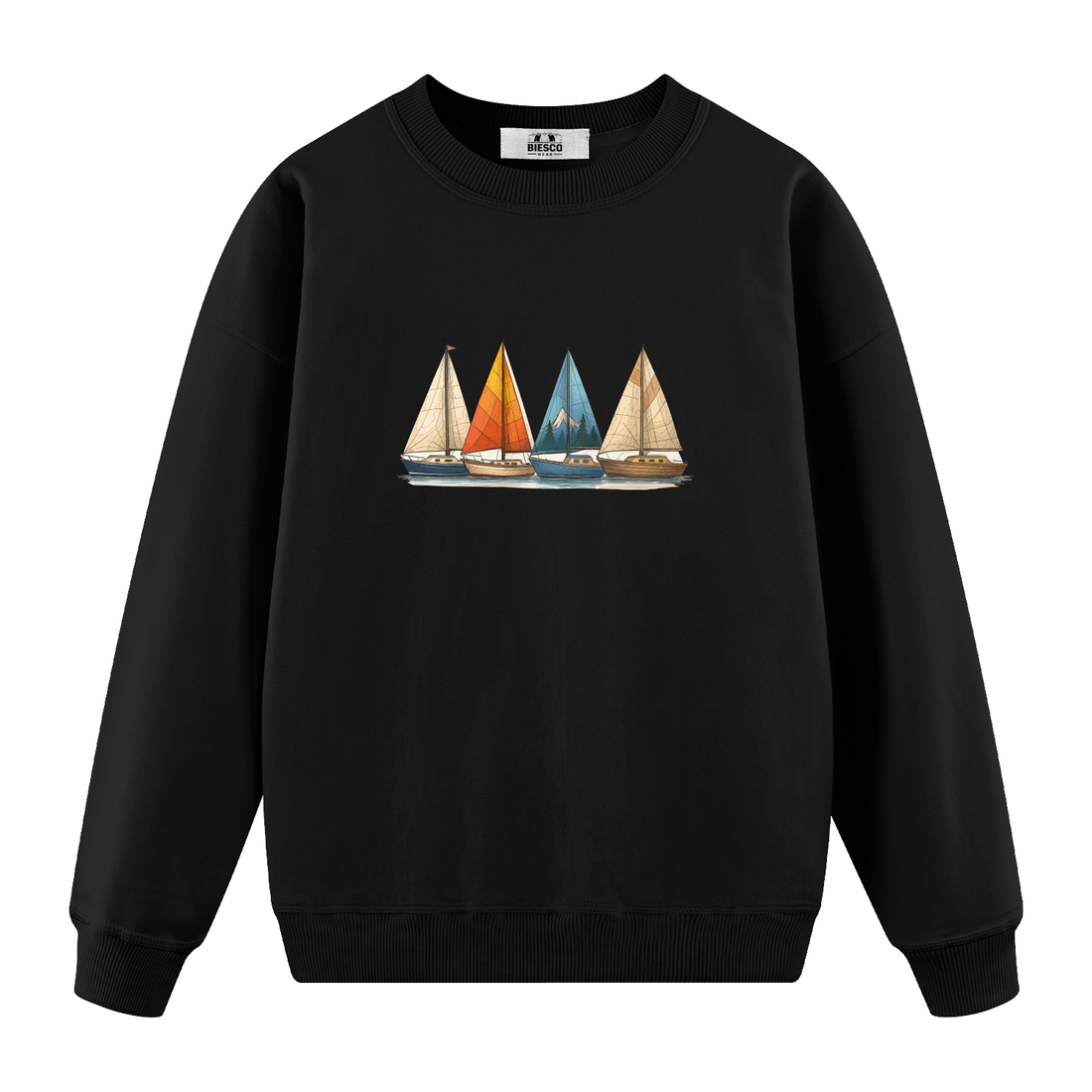 Yelkenli Botlar - Oversize Sweatshirt