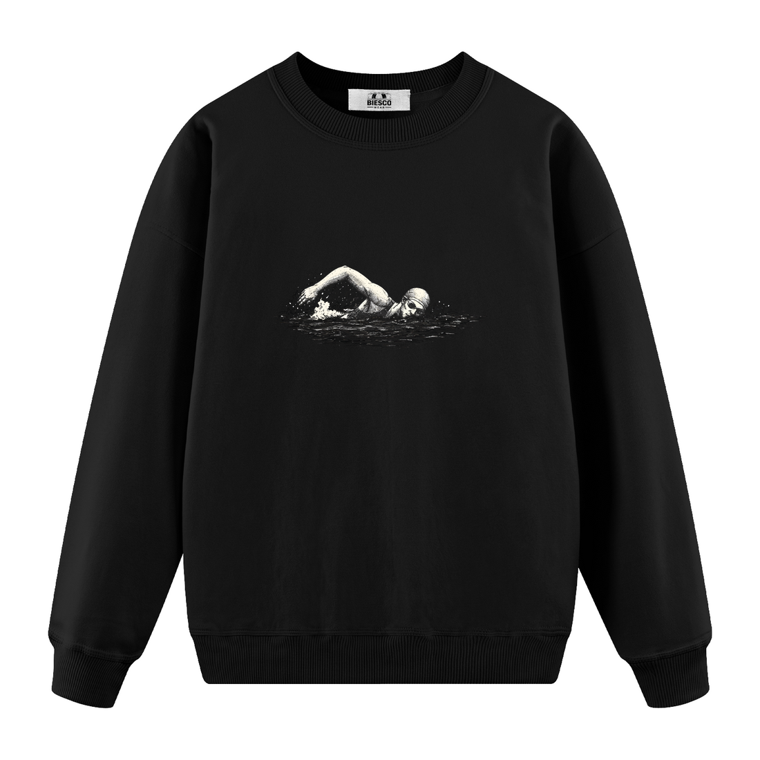 Yüzücü - Oversize Sweatshirt