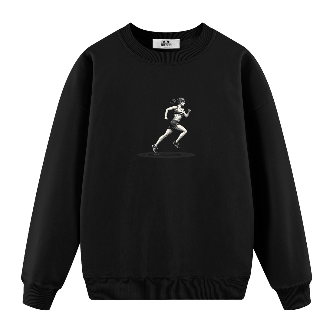 Kadın Koşucu - Oversize Sweatshirt