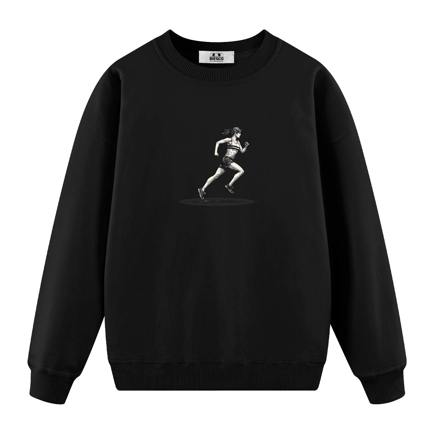 Kadın Koşucu - Oversize Sweatshirt