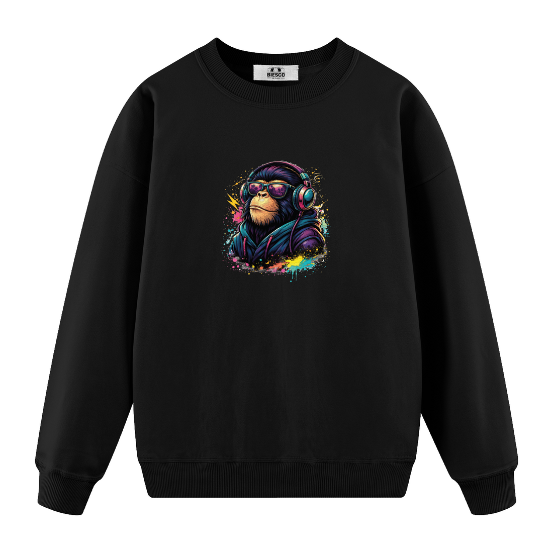 Havalı Şempanze - Oversize Sweatshirt