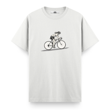 Bisikletli Kadın - Regular T-shirt