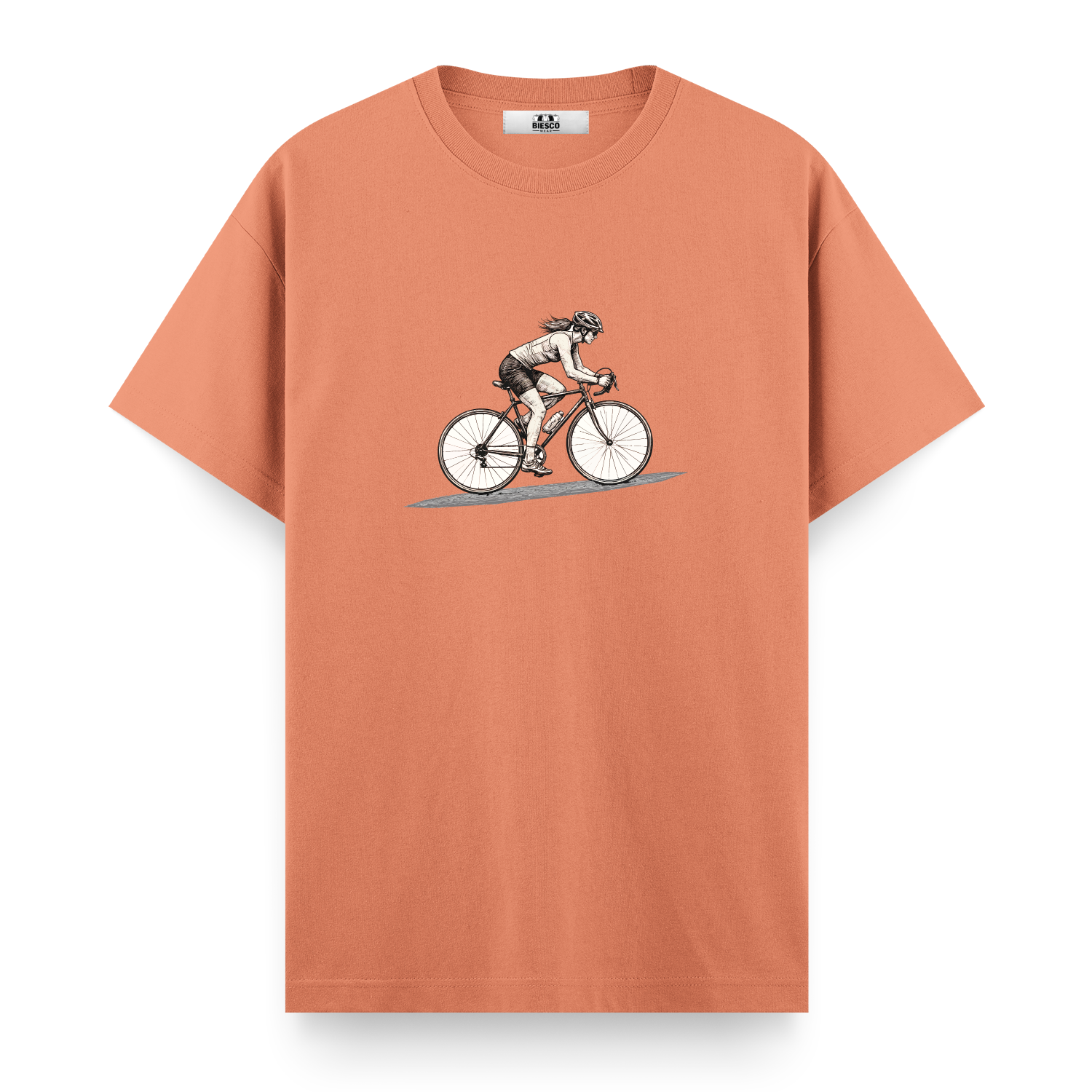 Bisikletli Kadın - Regular T-shirt