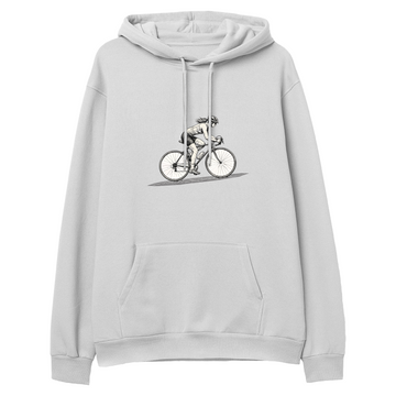 Bisikletli Kadın - Regular Hoodie