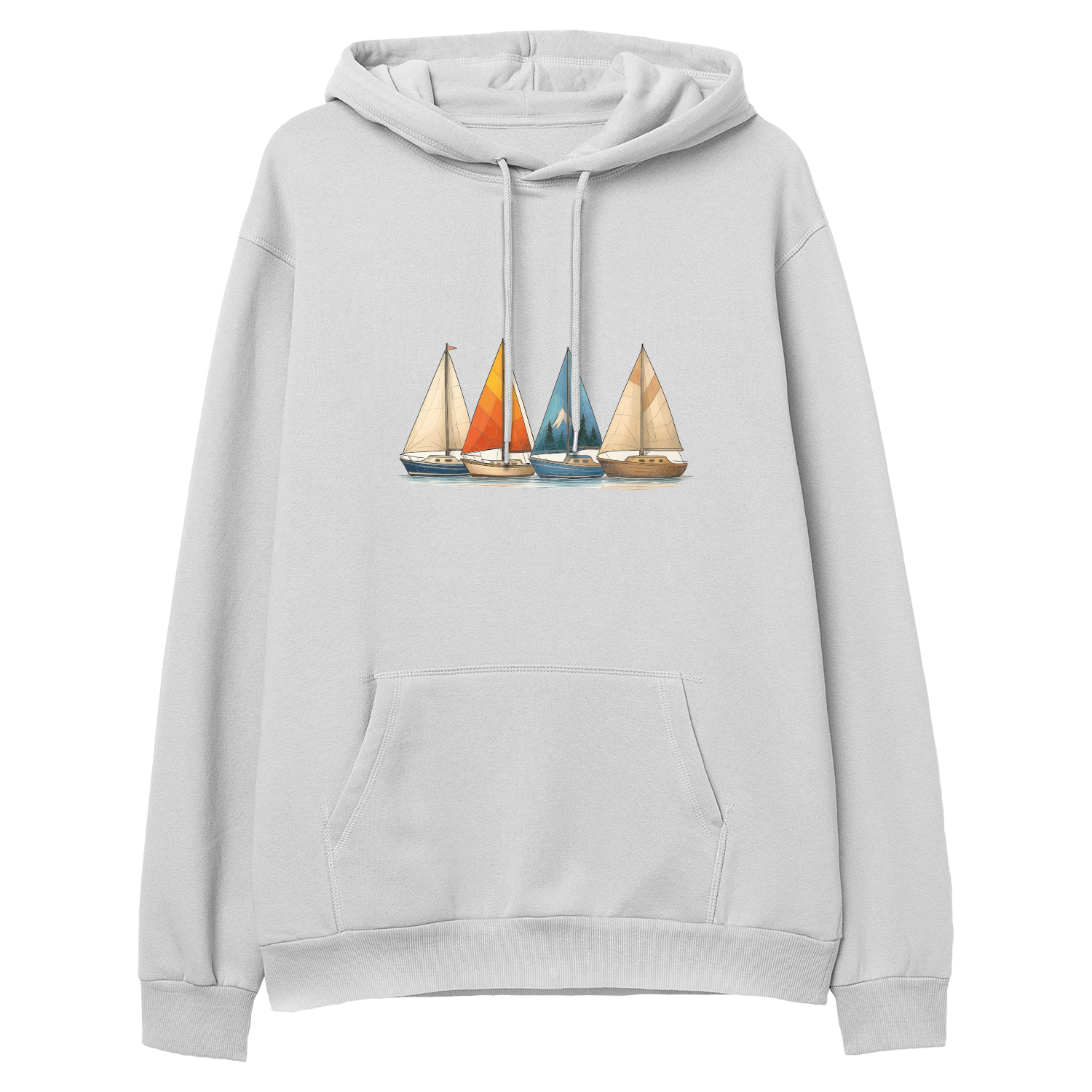 Yelkenli Botlar - Regular Hoodie