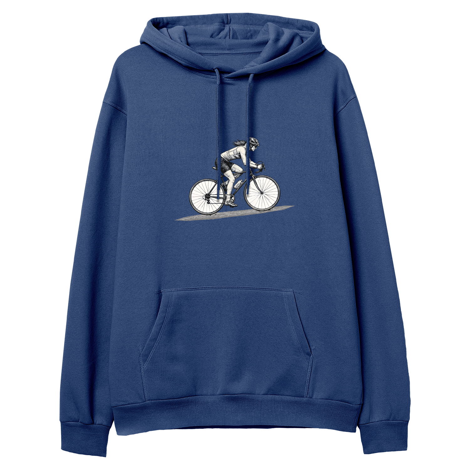 Bisikletli Kadın - Regular Hoodie