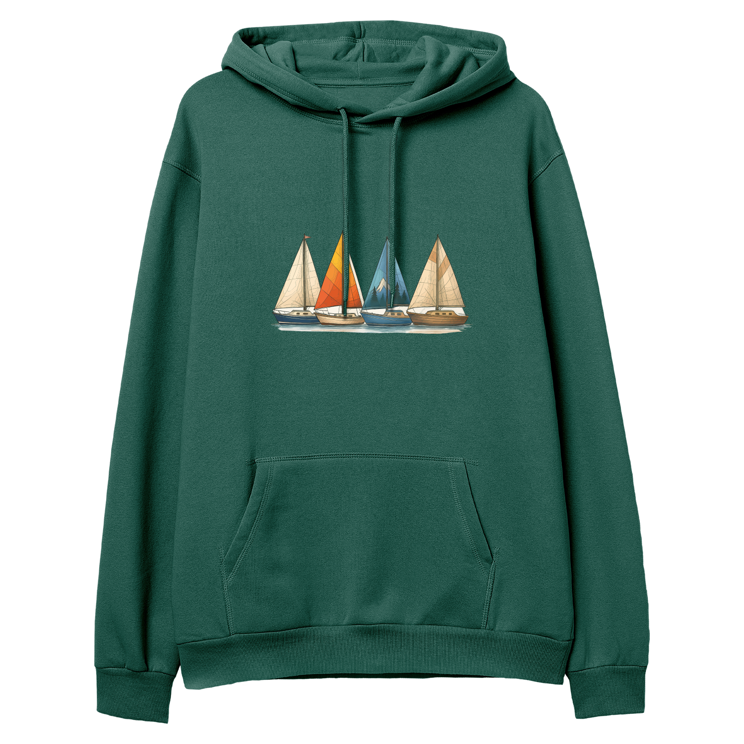 Yelkenli Botlar - Regular Hoodie