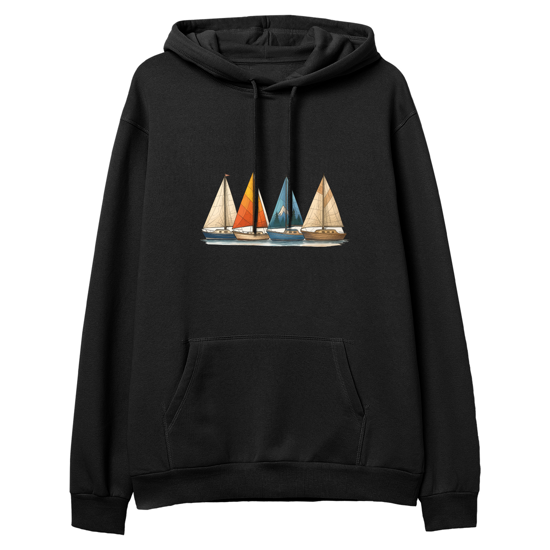 Yelkenli Botlar - Regular Hoodie