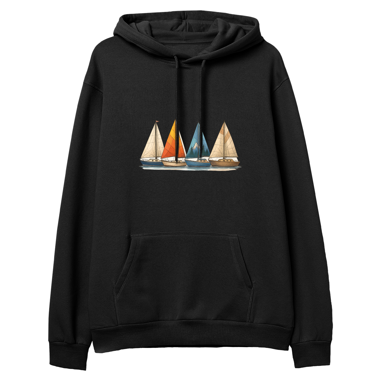 Yelkenli Botlar - Regular Hoodie