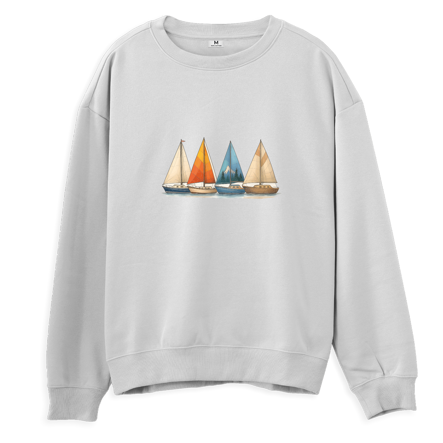 Yelkenli Botlar - Regular Sweatshirt