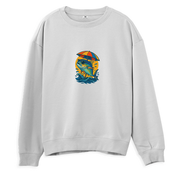Tatilci Balık - Regular Sweatshirt