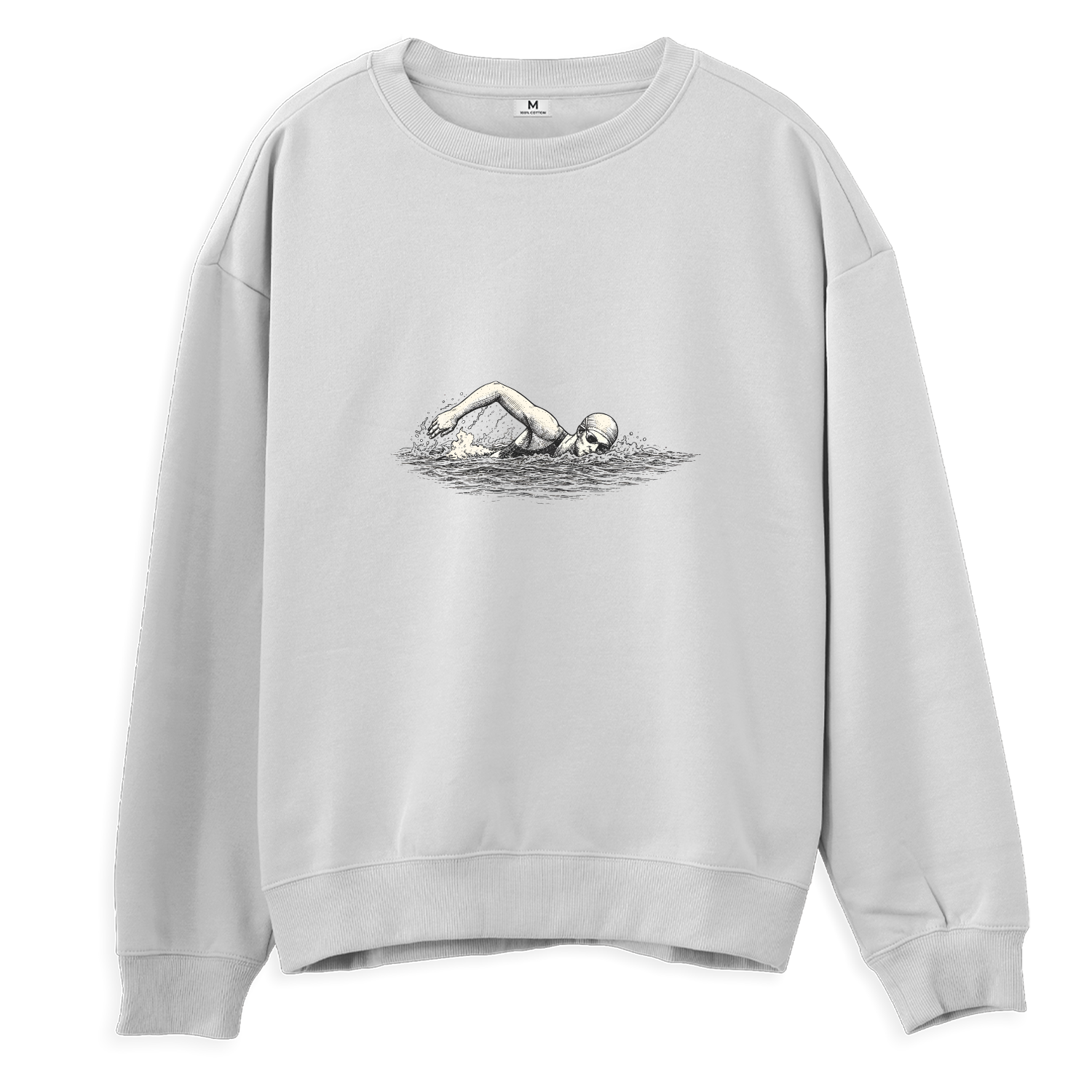 Yüzücü  - Regular Sweatshirt