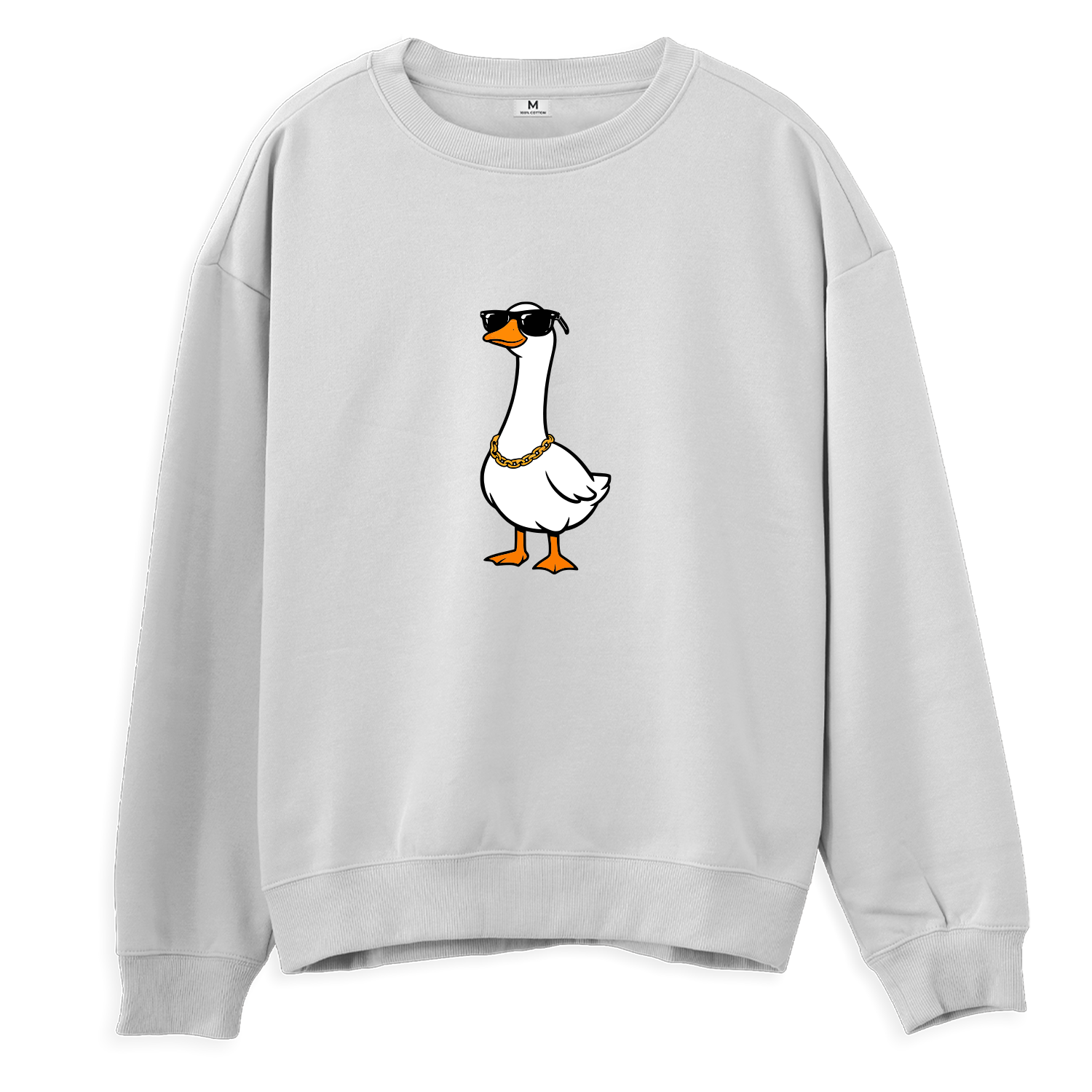 Gözlüklü Kaz - Regular Sweatshirt