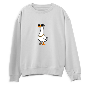 Gözlüklü Kaz - Regular Sweatshirt