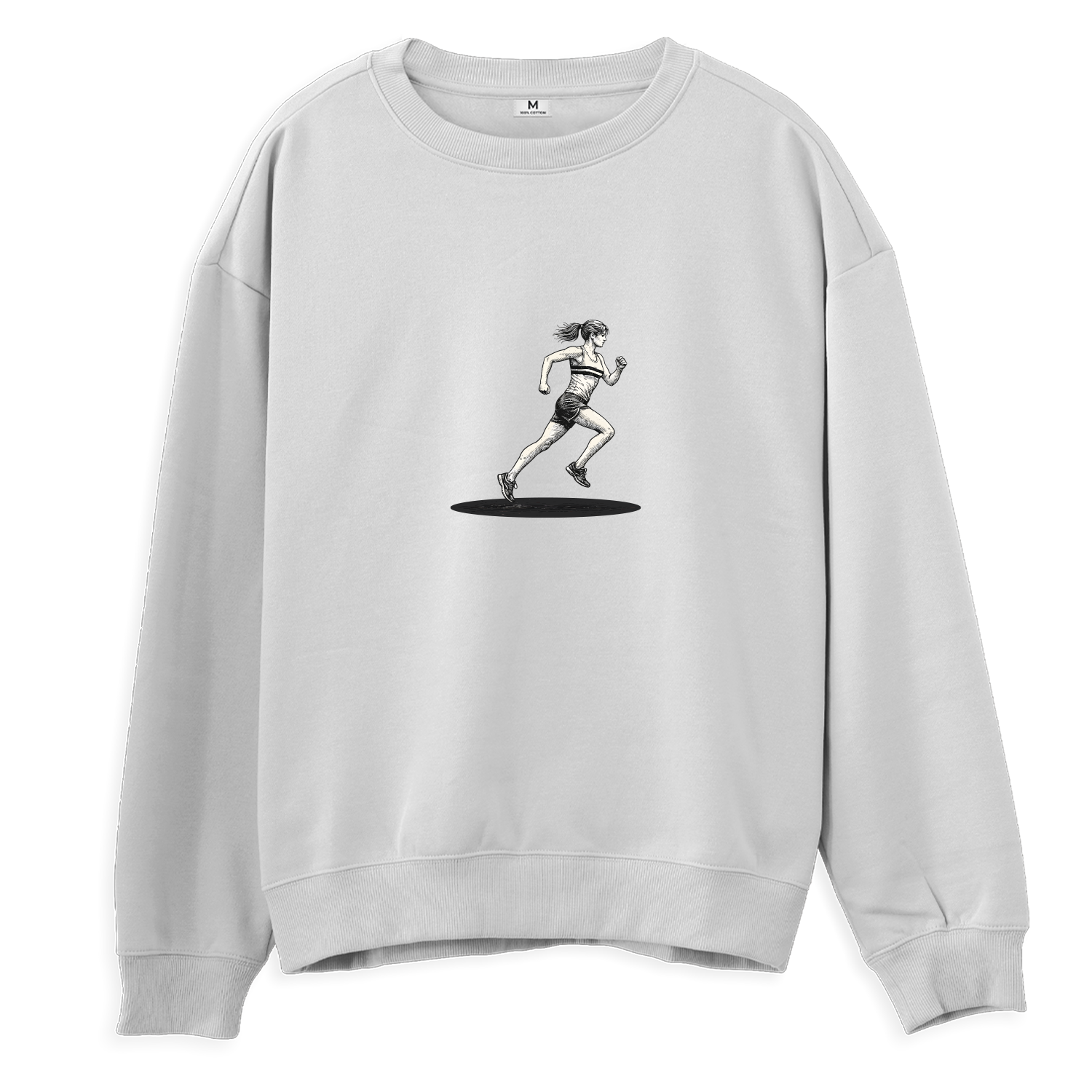 Kadın Koşucu - Regular Sweatshirt
