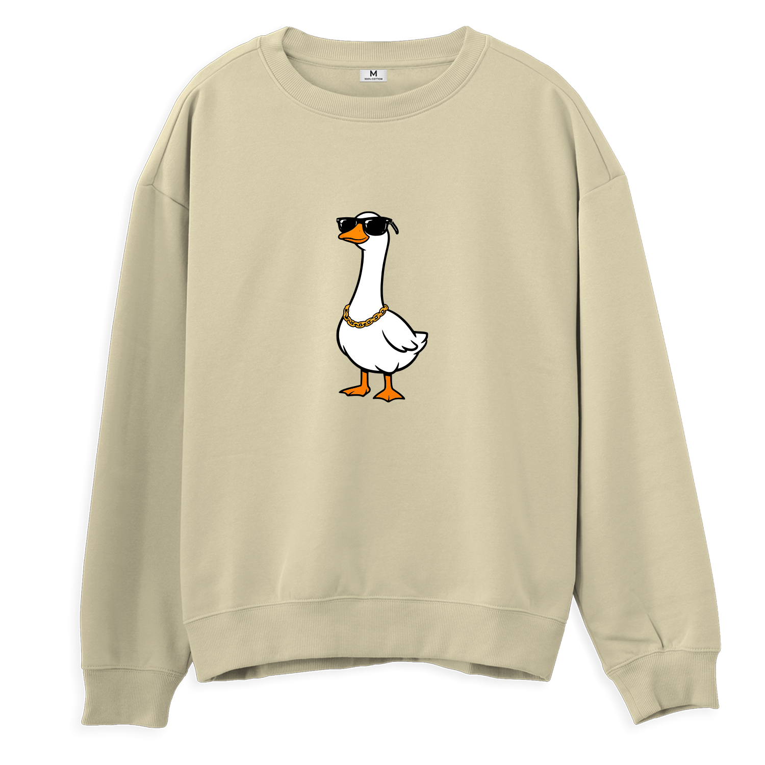 Gözlüklü Kaz - Regular Sweatshirt