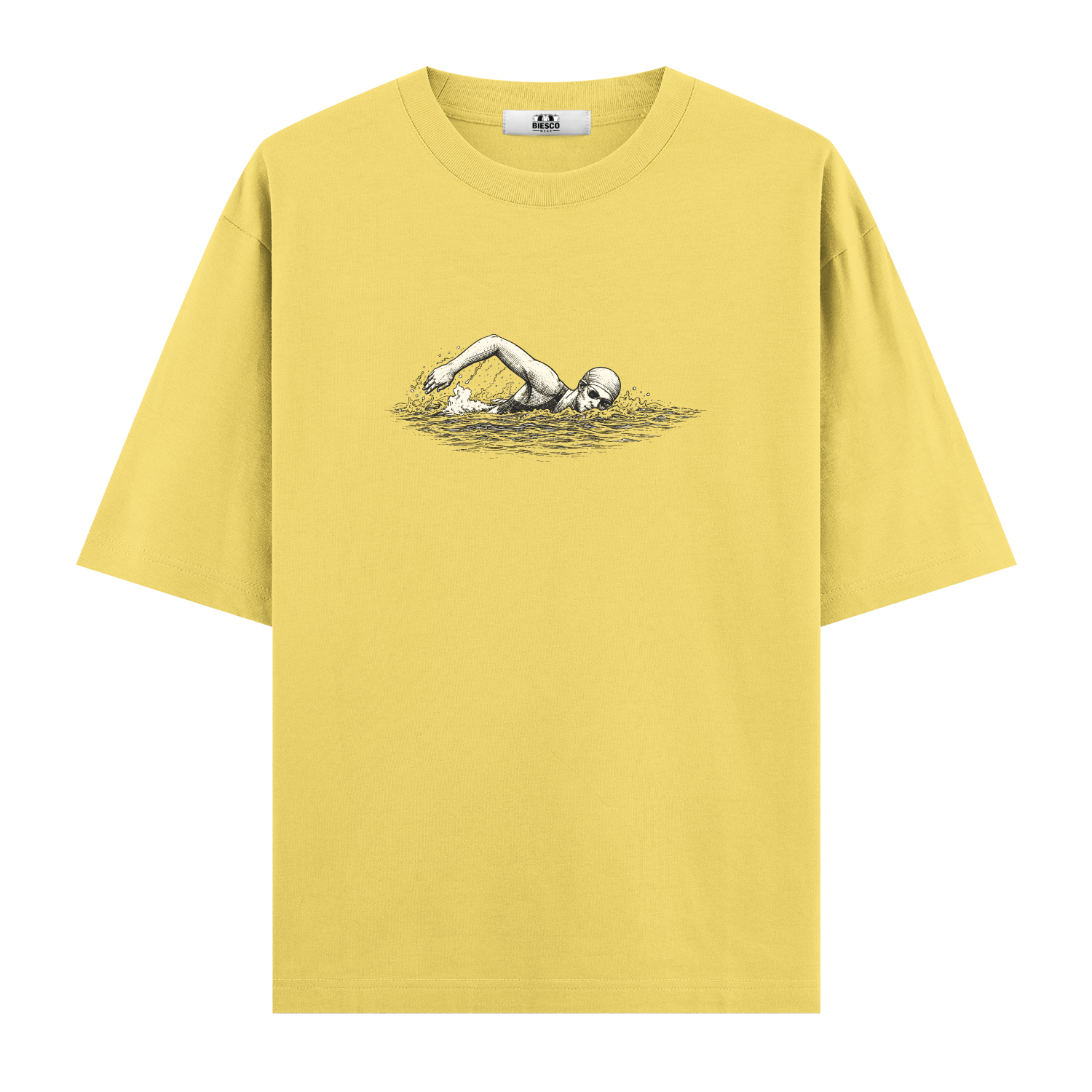 Yüzücü - Oversize T-shirt
