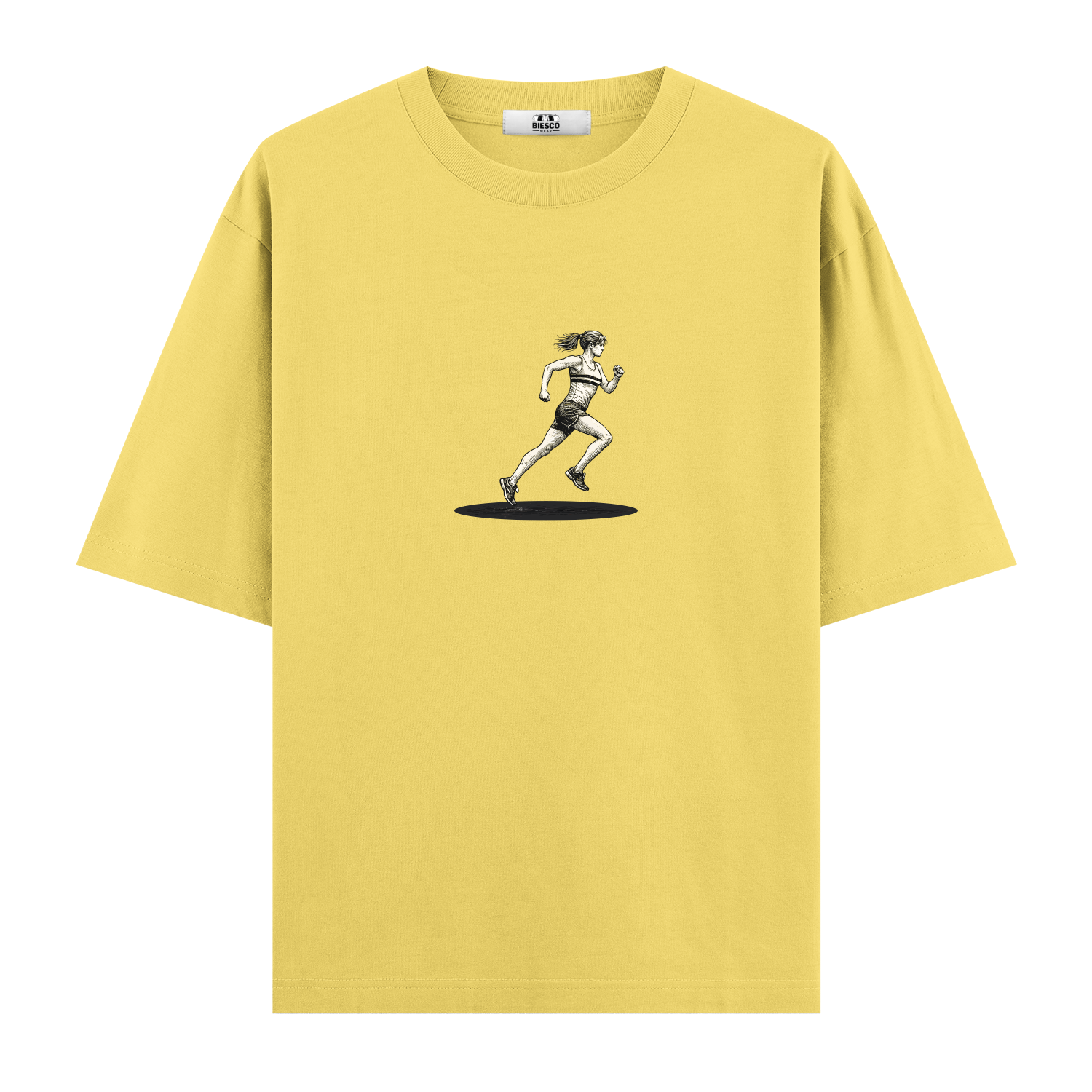 Kadın Koşucu - Oversize T-shirt