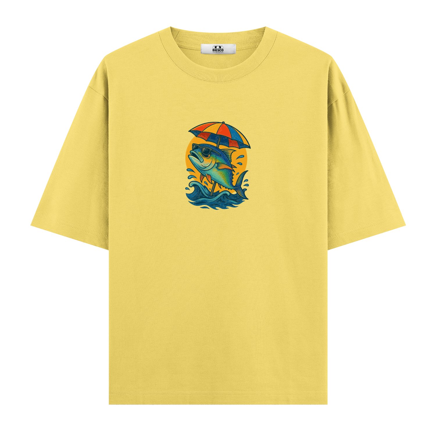 Tatilci Balık - Oversize T-shirt