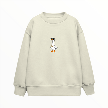 Gözlüklü Kaz - Çocuk Sweatshirt