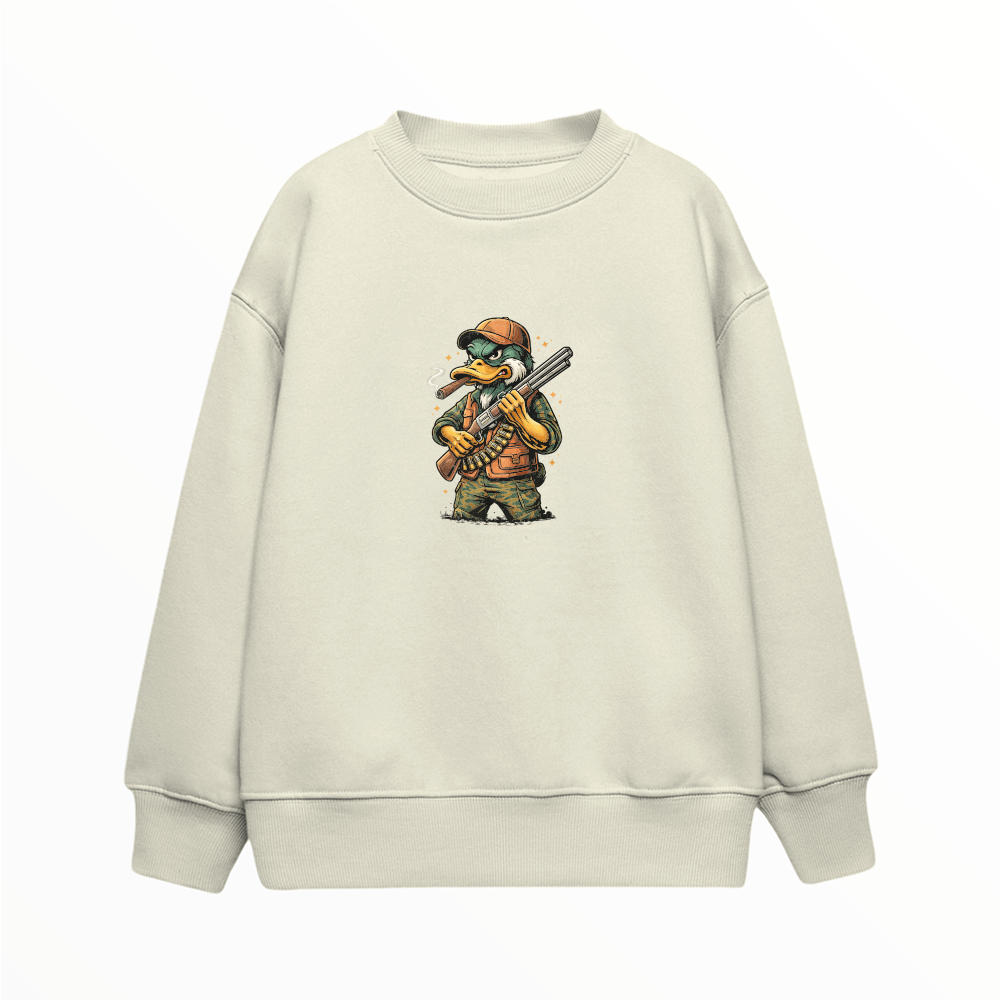 Avcı Ördek - Çocuk Sweatshirt