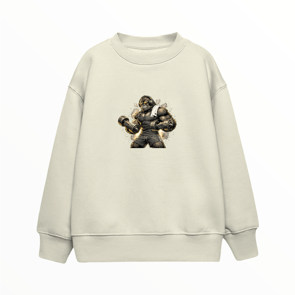Sporcu Goril - Çocuk Sweatshirt