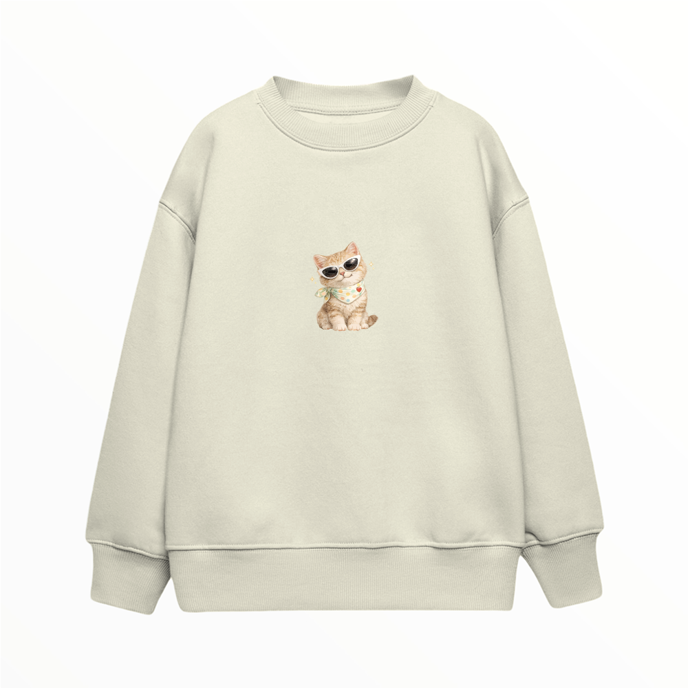 Cat - Çocuk Sweatshirt