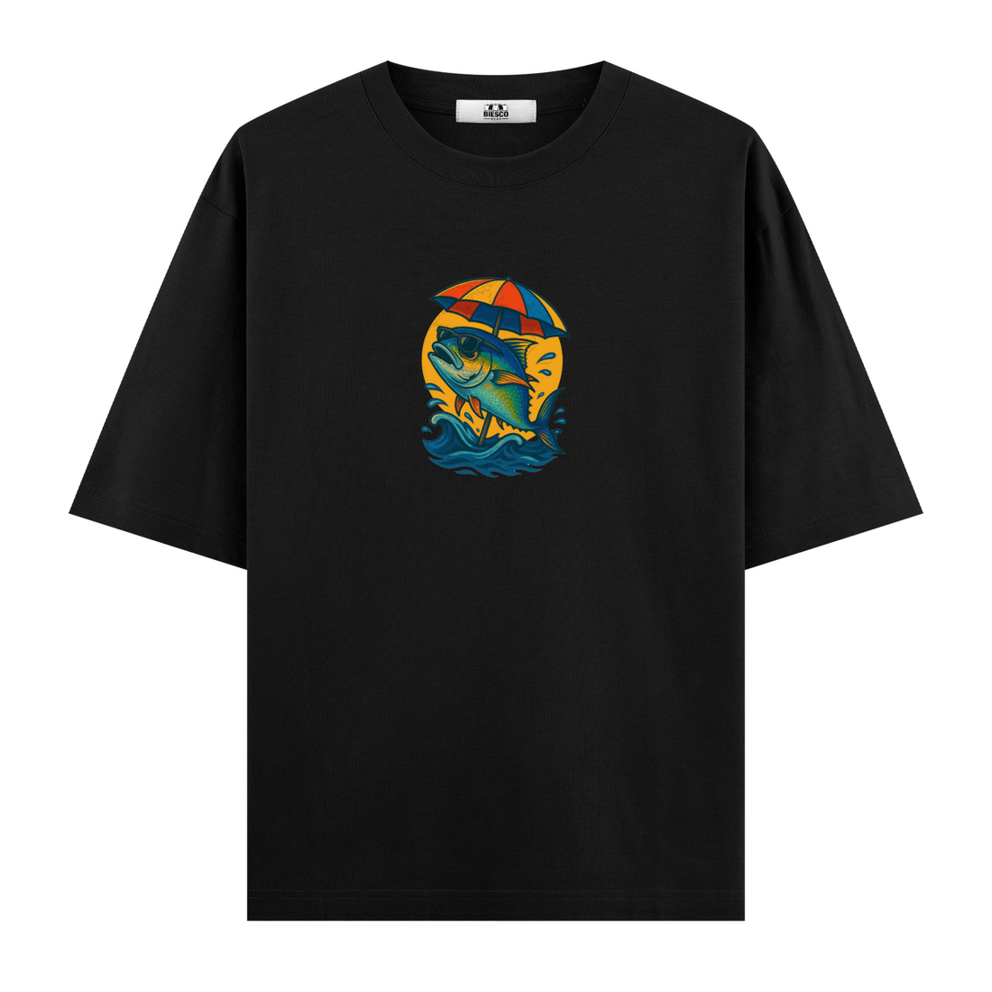 Tatilci Balık - Oversize T-shirt