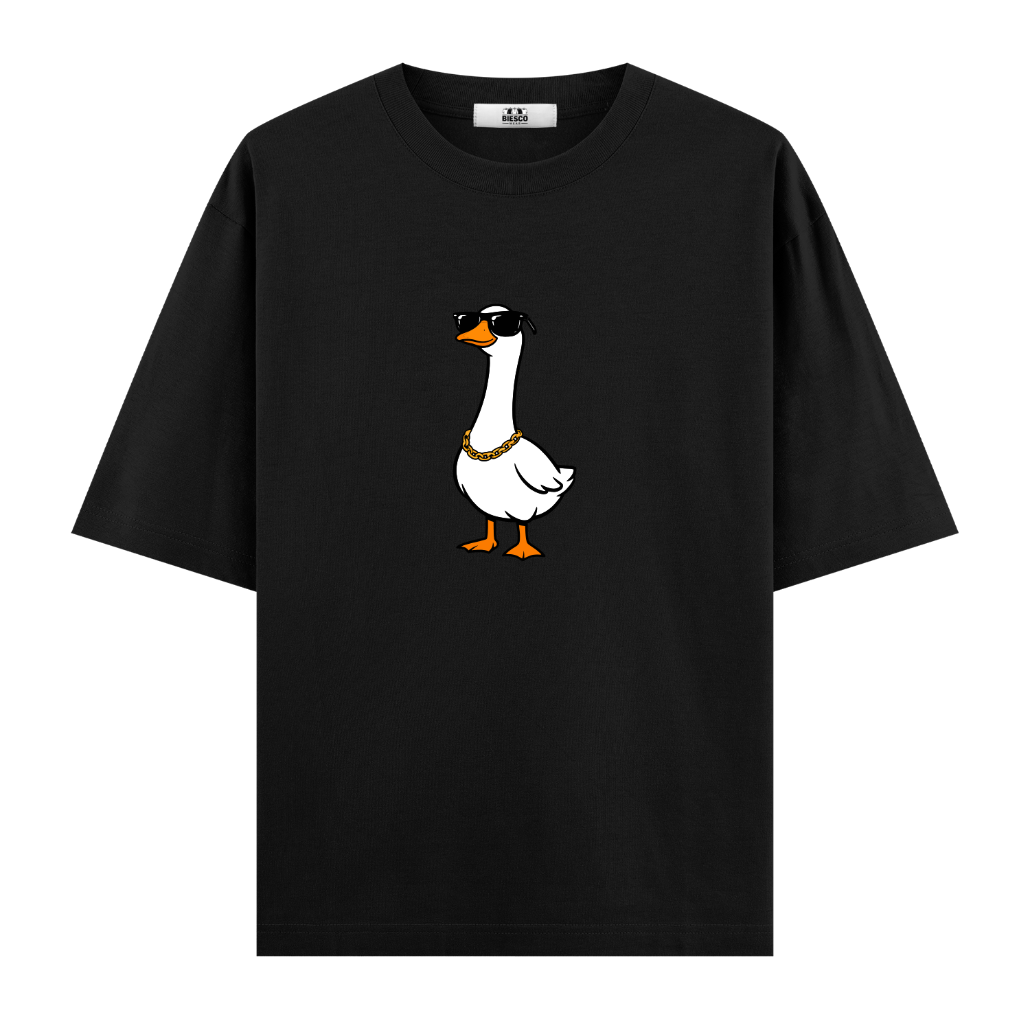 Gözlüklü Kaz - Oversize T-shirt