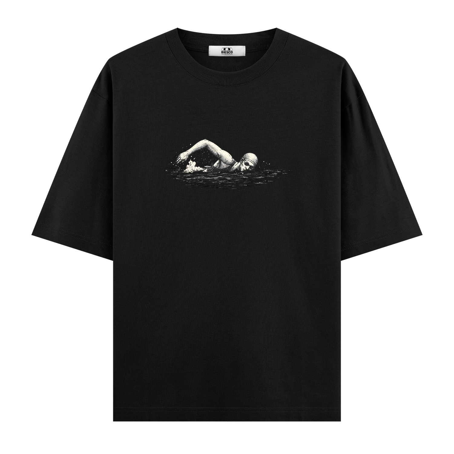 Yüzücü - Oversize T-shirt