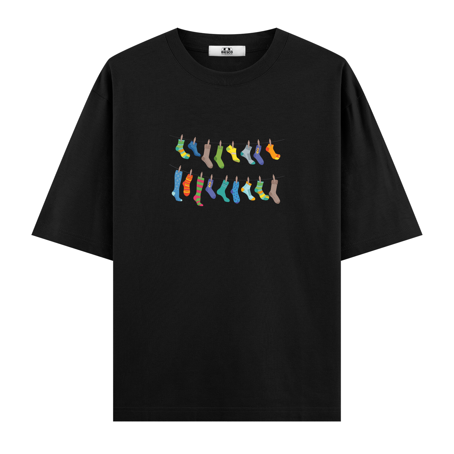 Çoraps - Oversize T-shirt